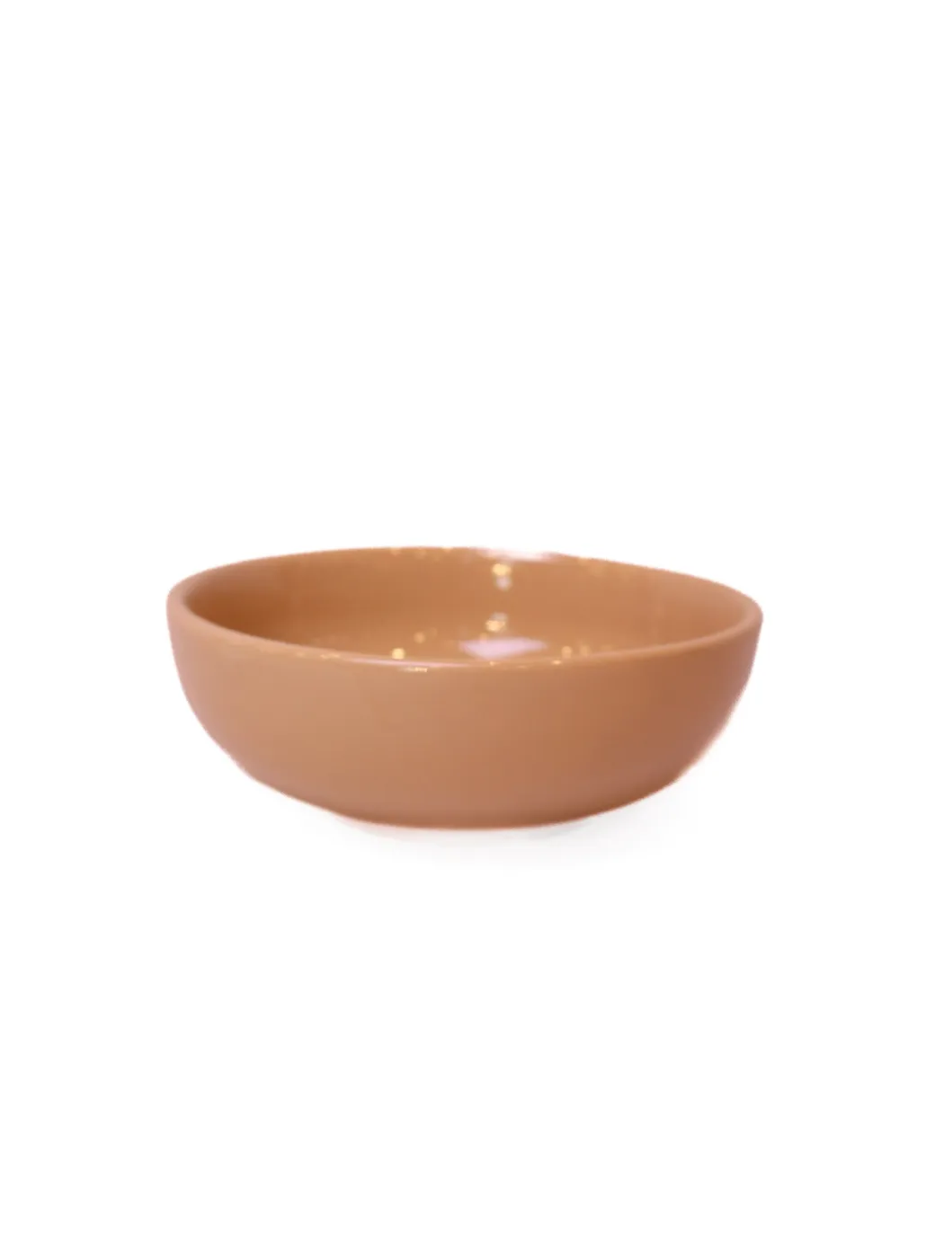Caramel Brown Serving Bowl