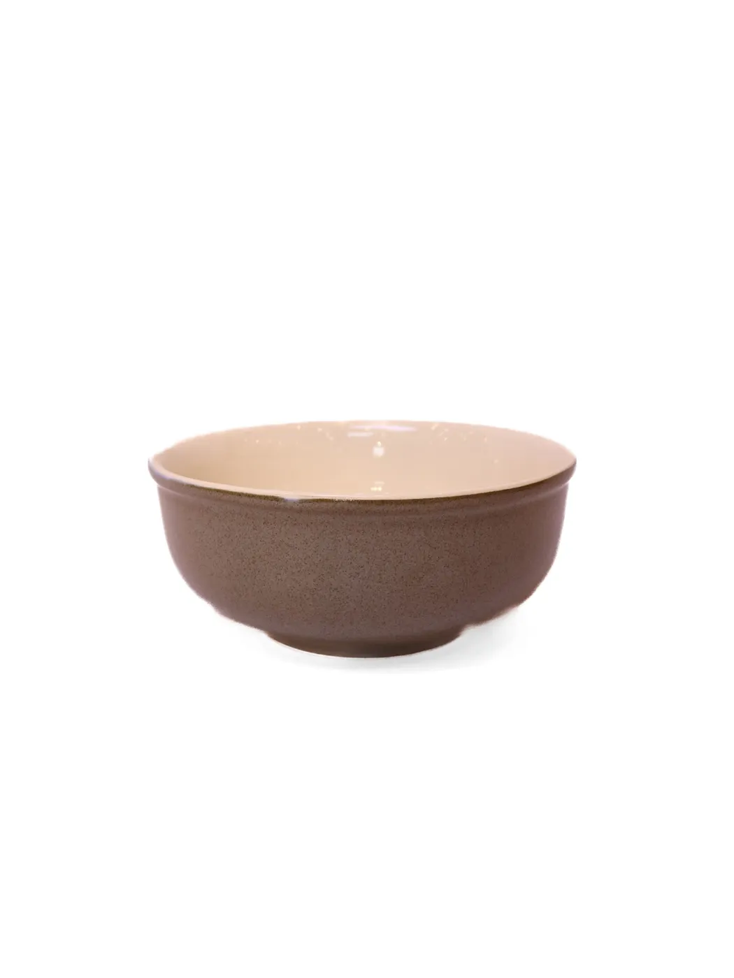 Cocoa Stone Serving Bowl