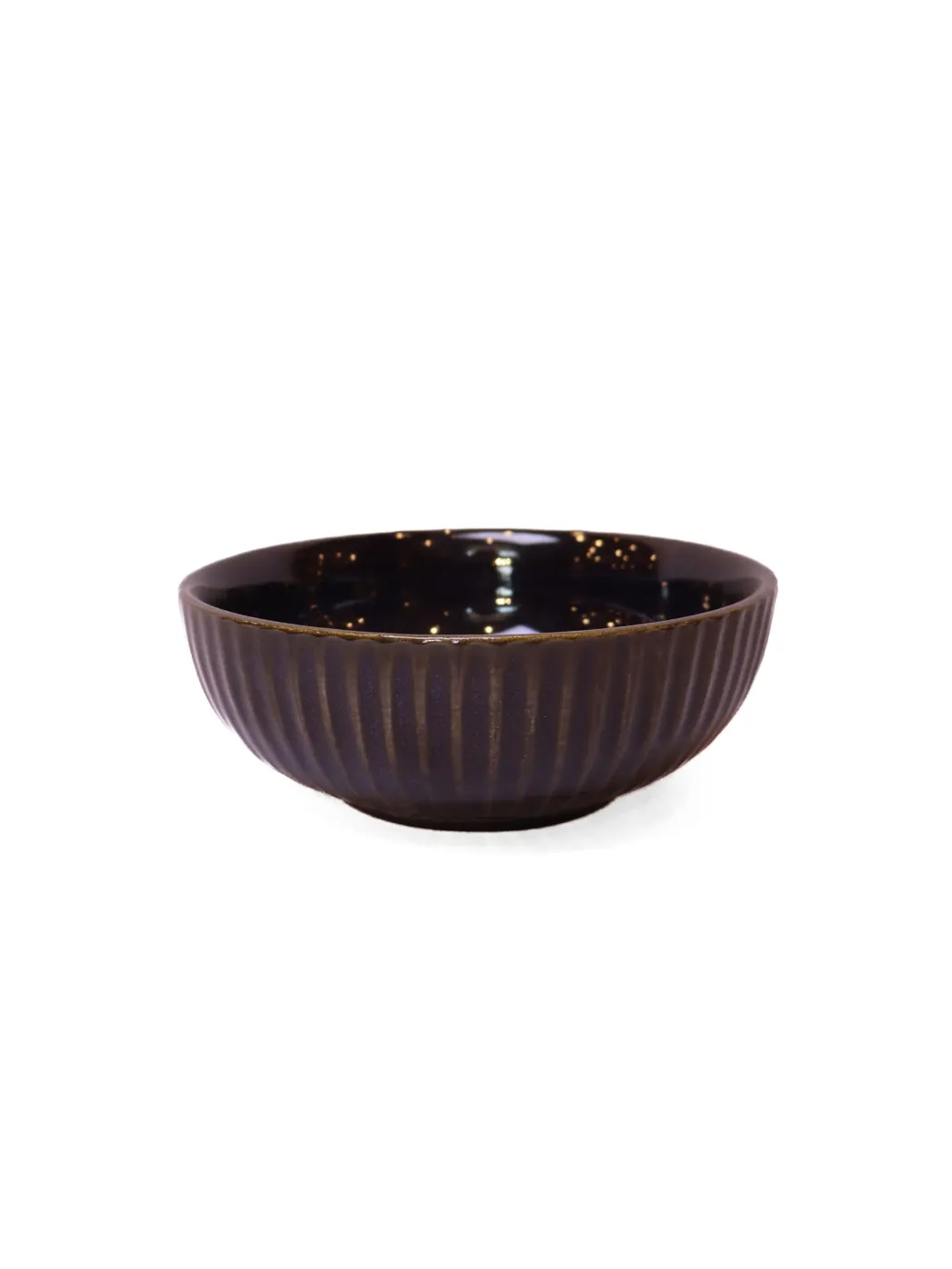 Deep Brown Serving Bowl