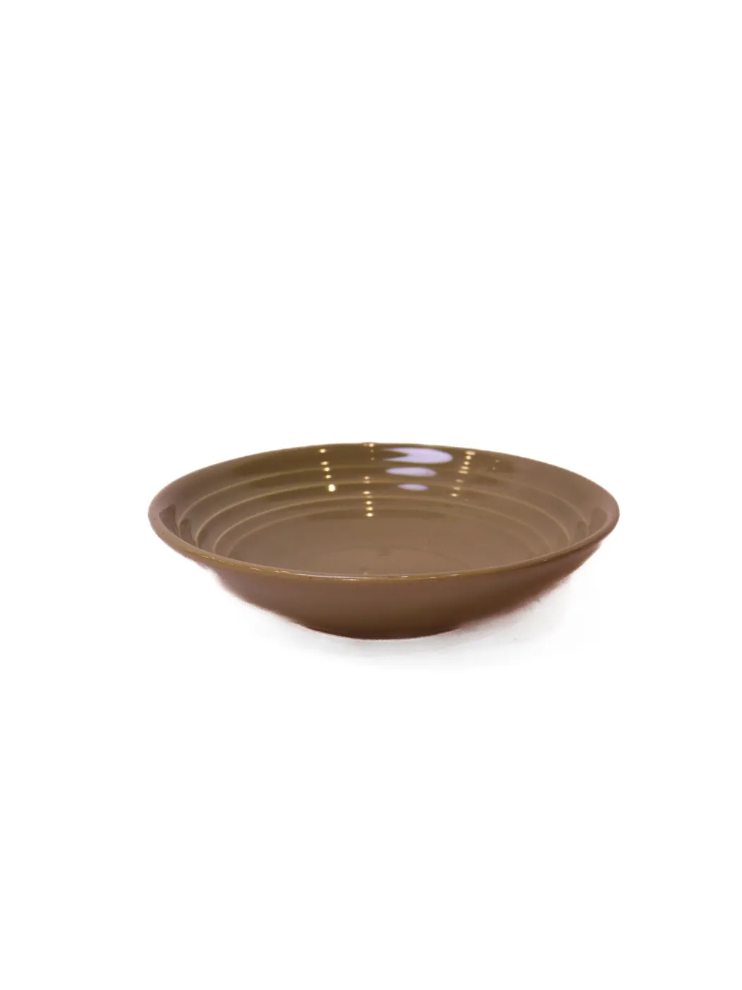 Olive Brown Pasta Bowl