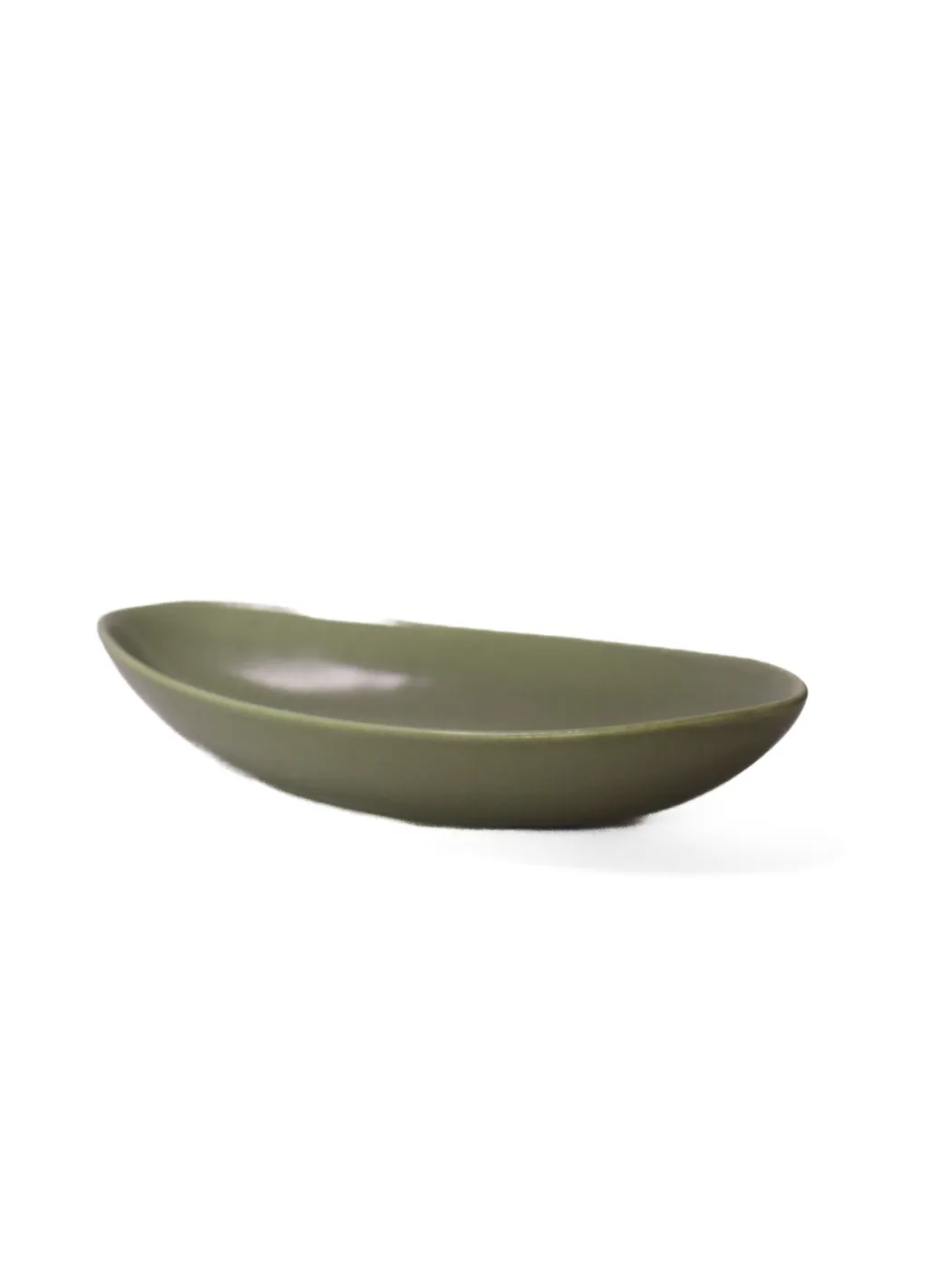 Olive Green Boat Plate