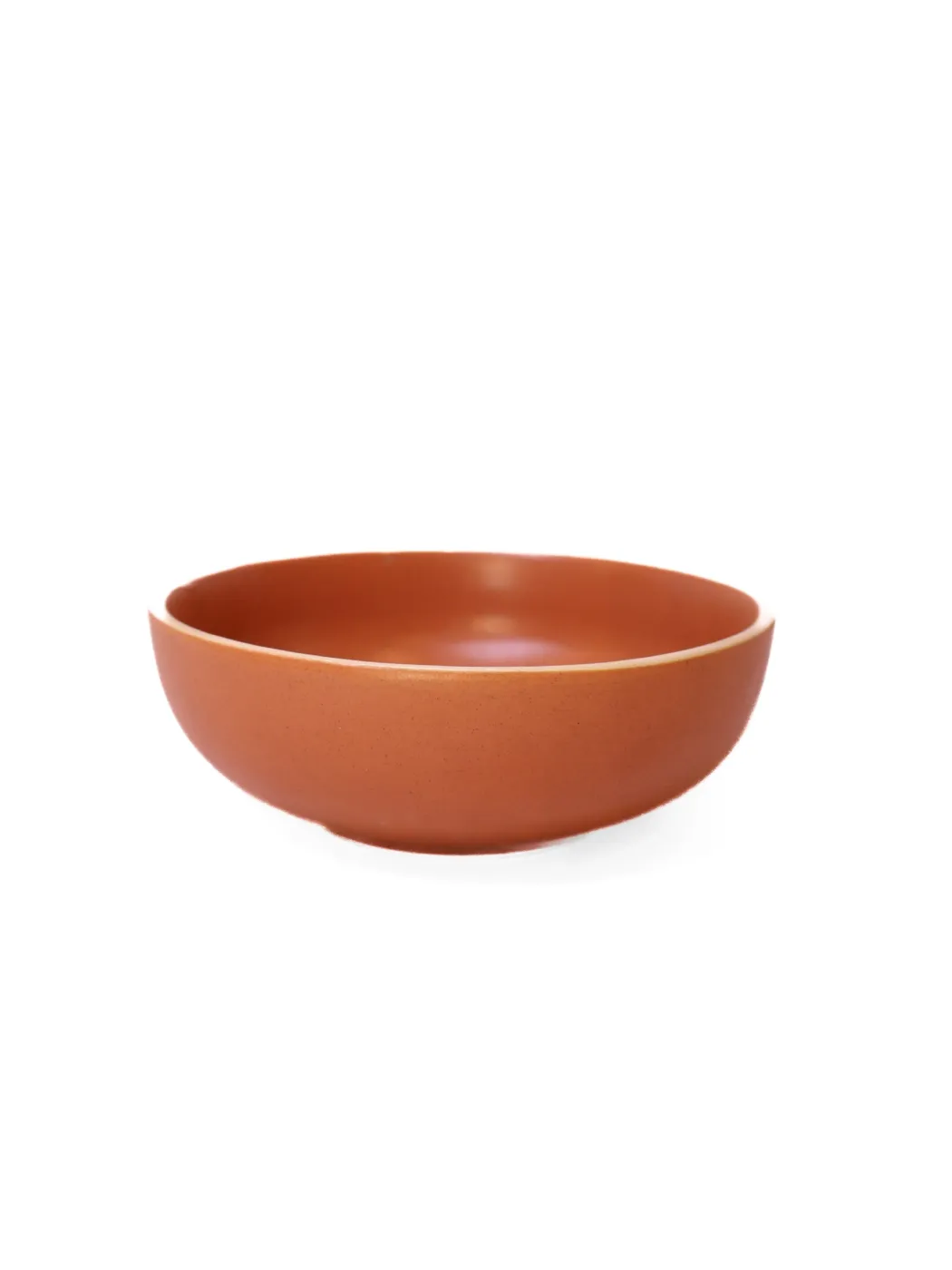 Orange Serving Bowl