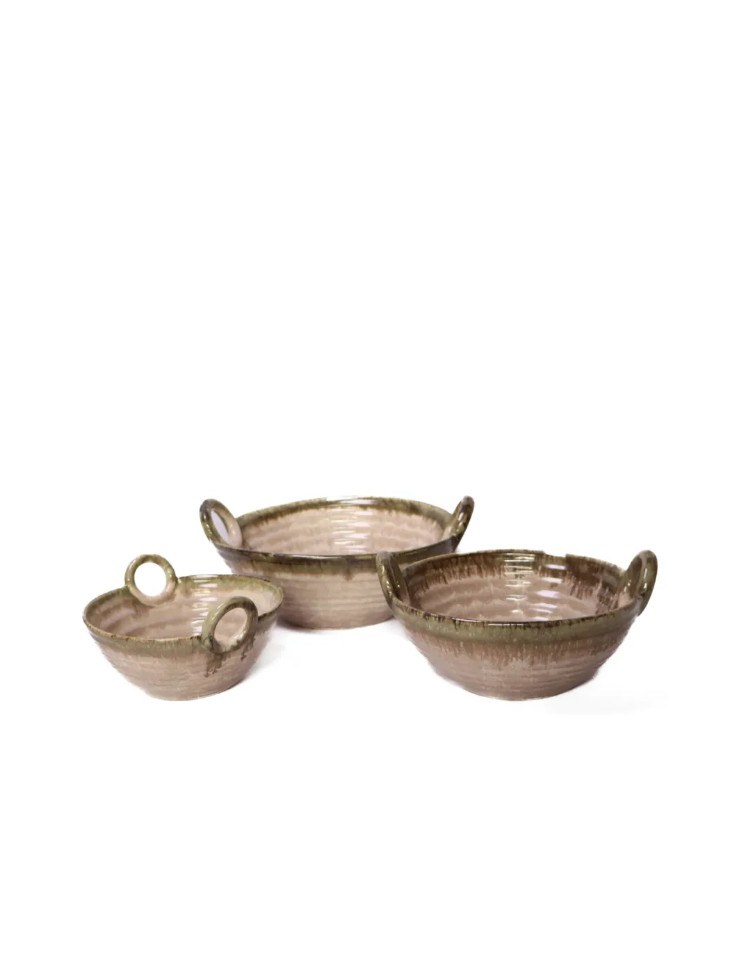 Reactive Cream Kadai Bowl