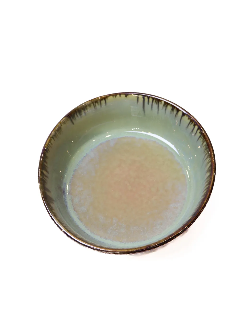 Reactive Glaze Serving Bowl