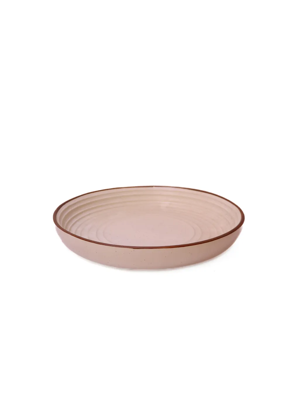Warm Beige Pasta Bowl