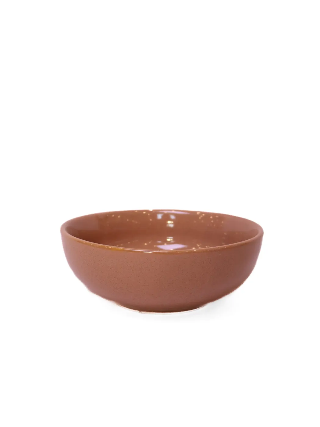 Warm Brown Serving Bowl