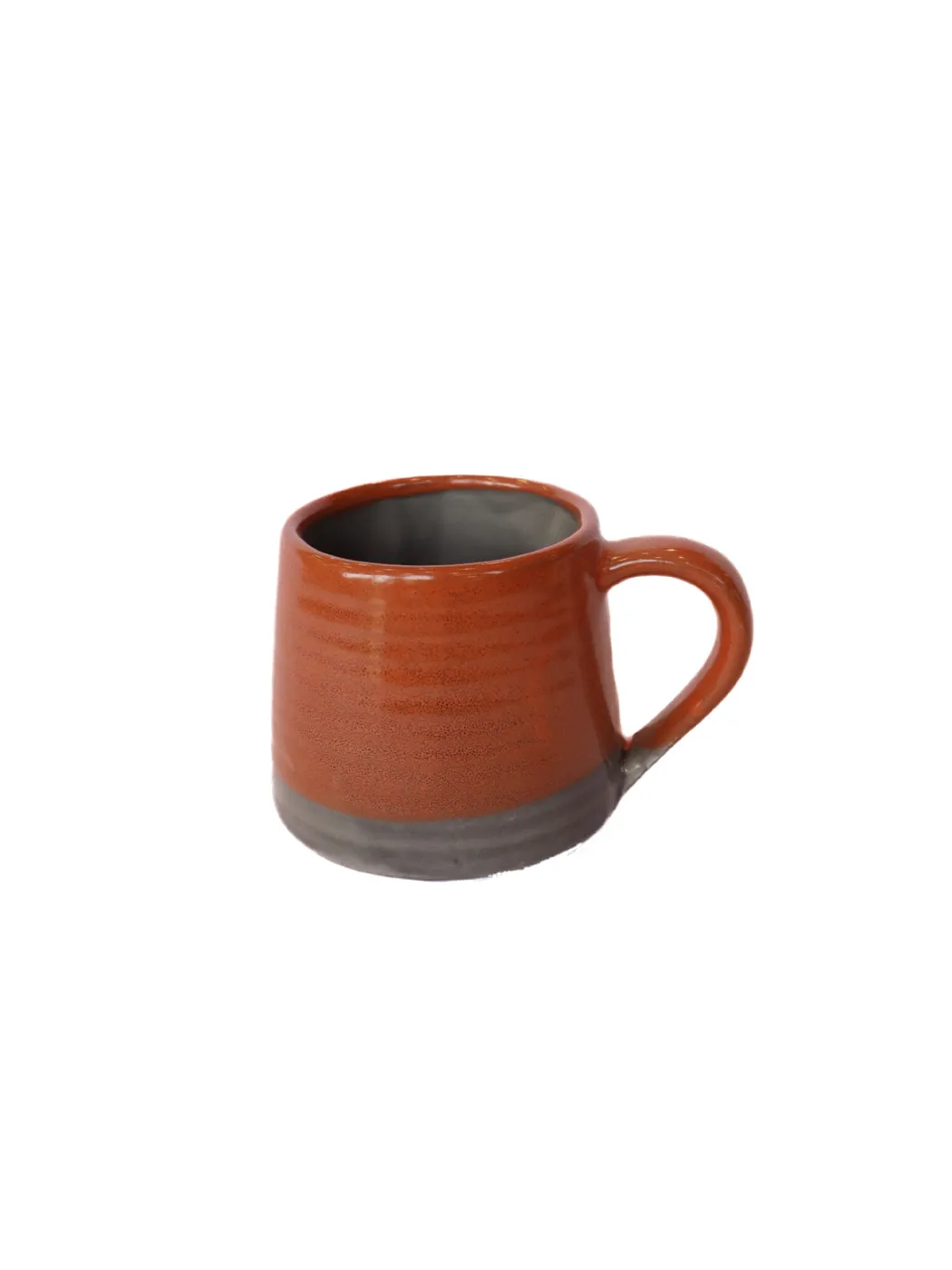 Brown Gray Ceramic Mug