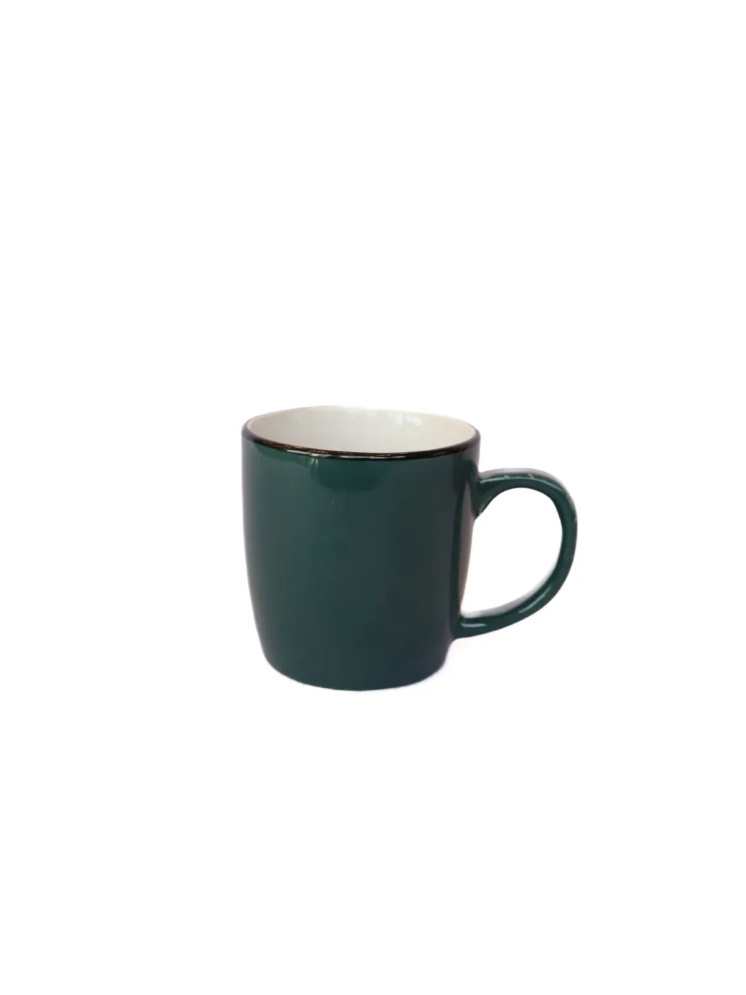 Dark Green Coffee Mug 2