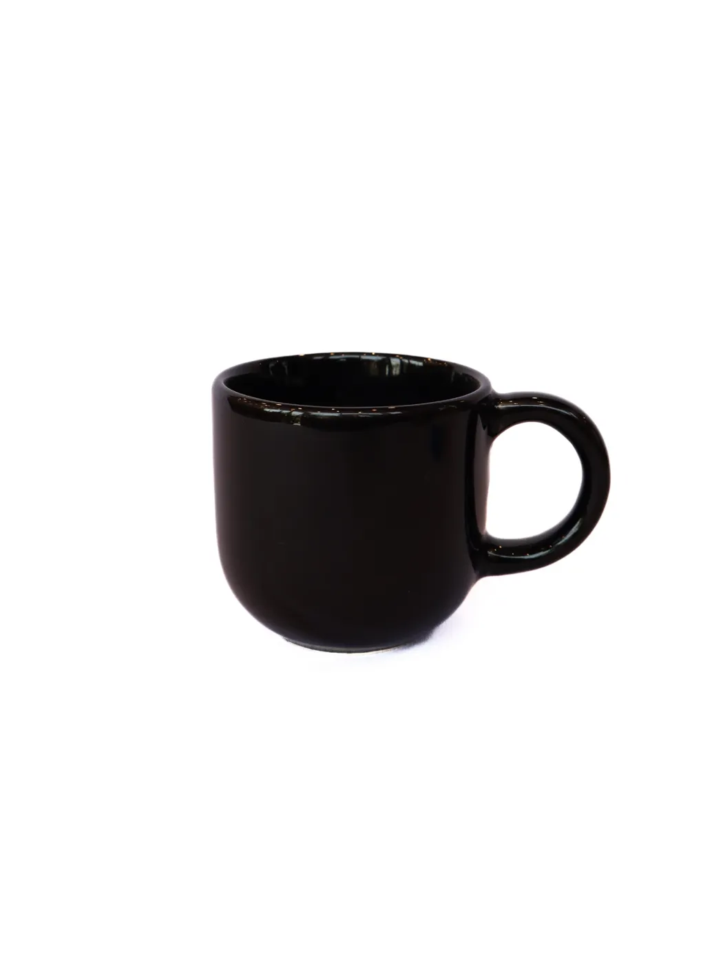 Jet Black Coffee Mug