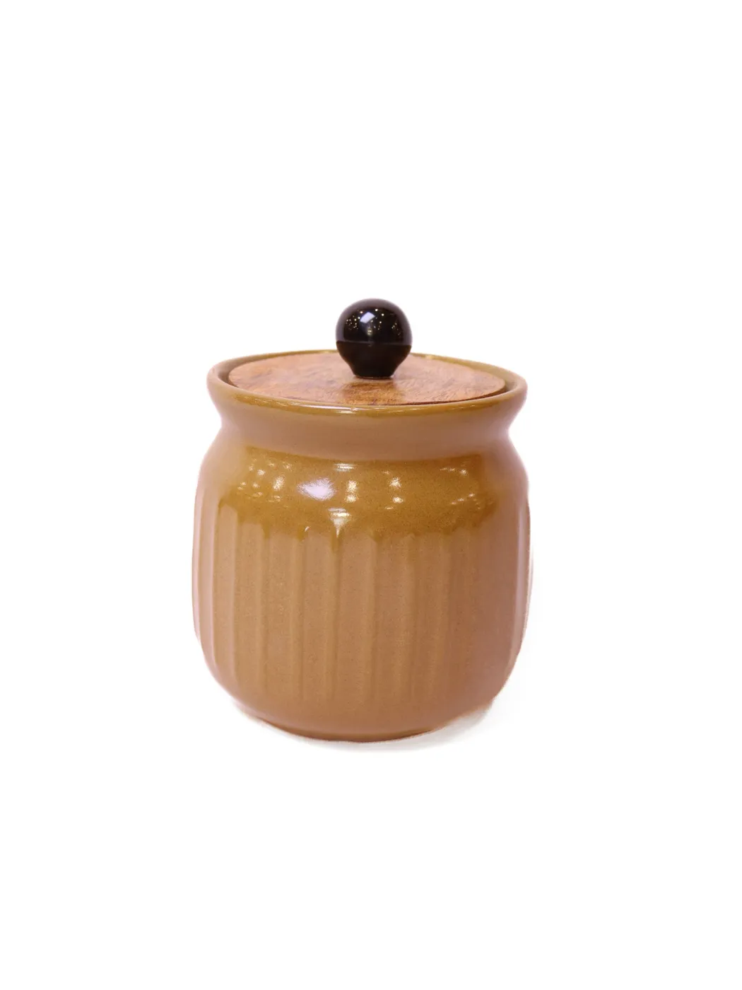 Caramel Brown Jar