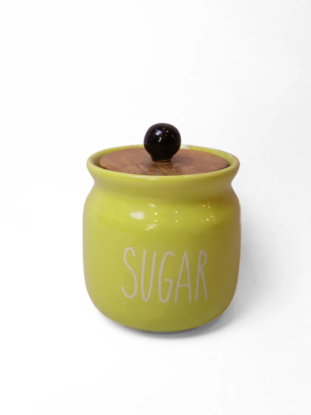 Lime Green Sugar Jar