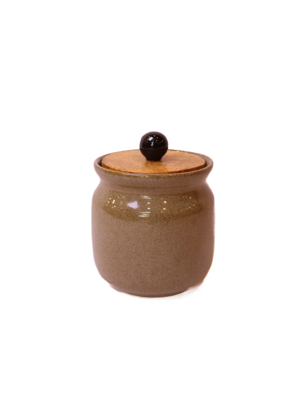 Olive Stone Jar
