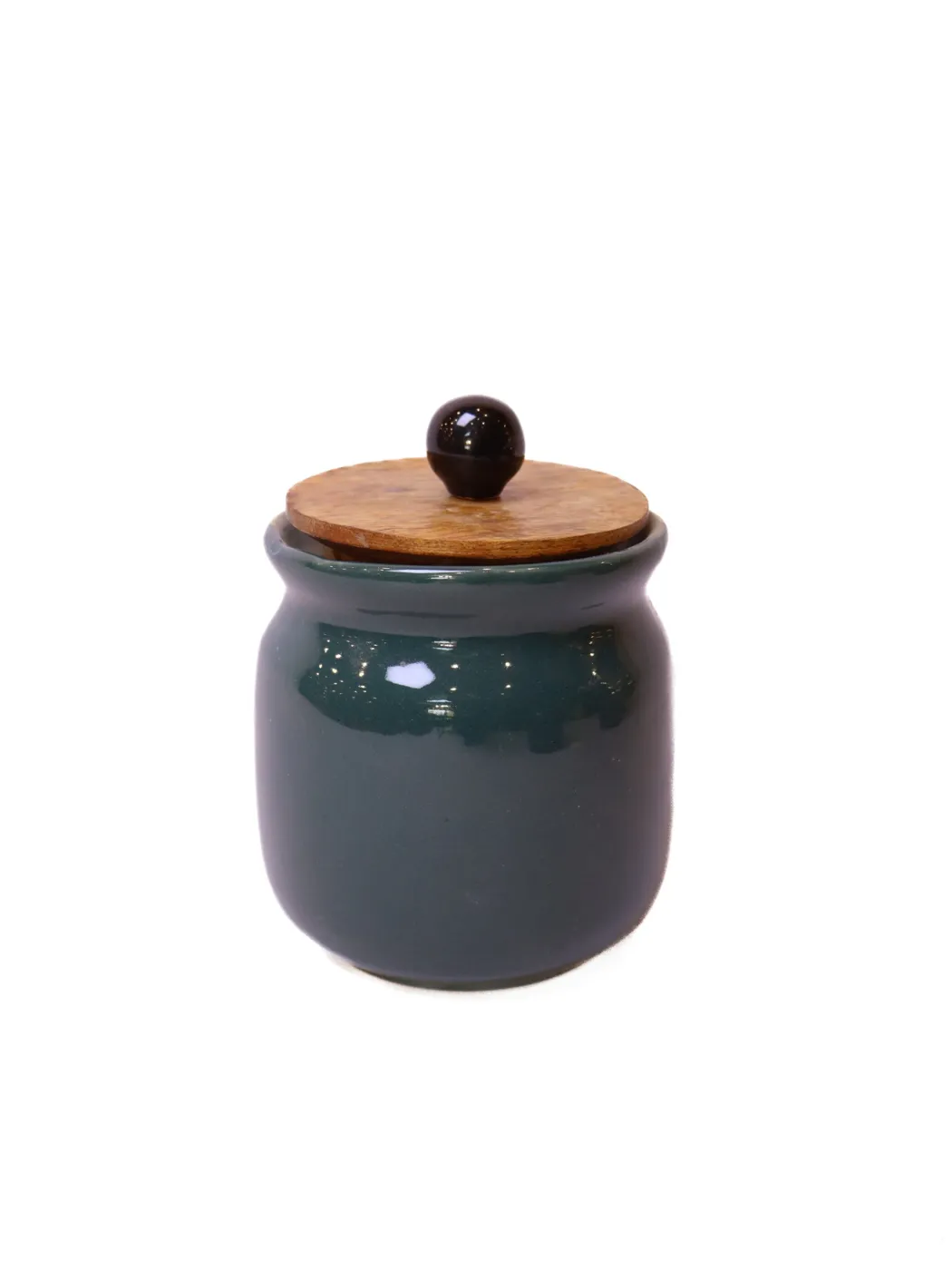 Peacock Green Jar