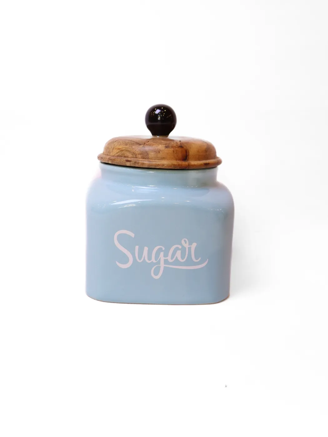 Sky Blue Sugar Jar