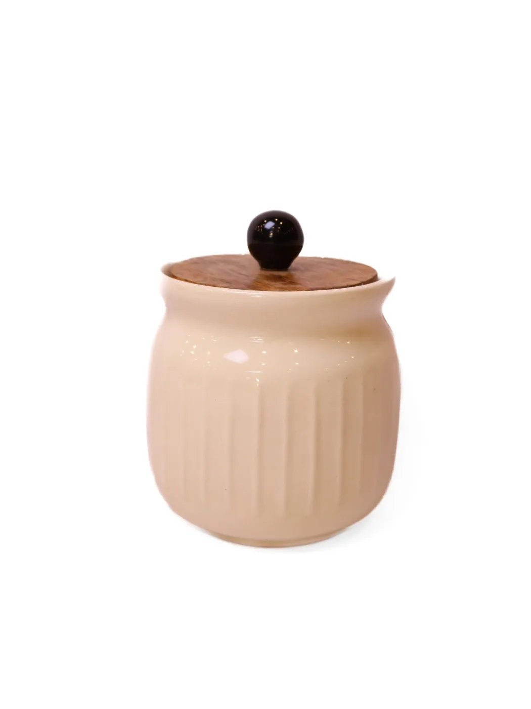 Warm Beige Jar