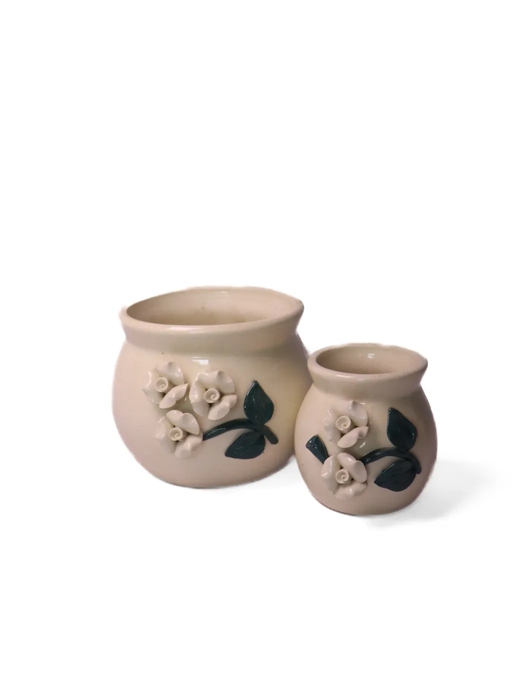 White With White 3D Flower Planter