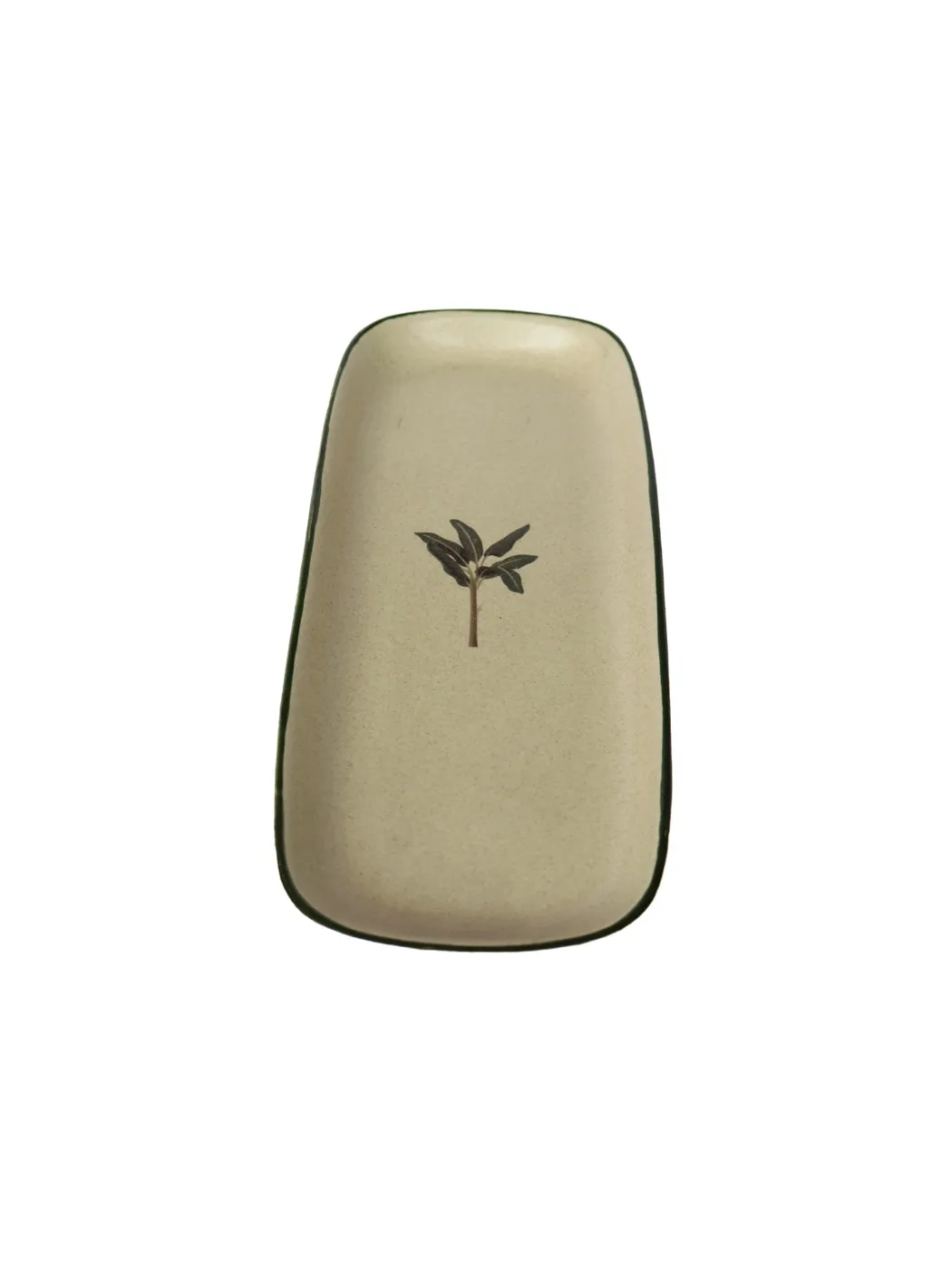 Beige Rectangular Tray