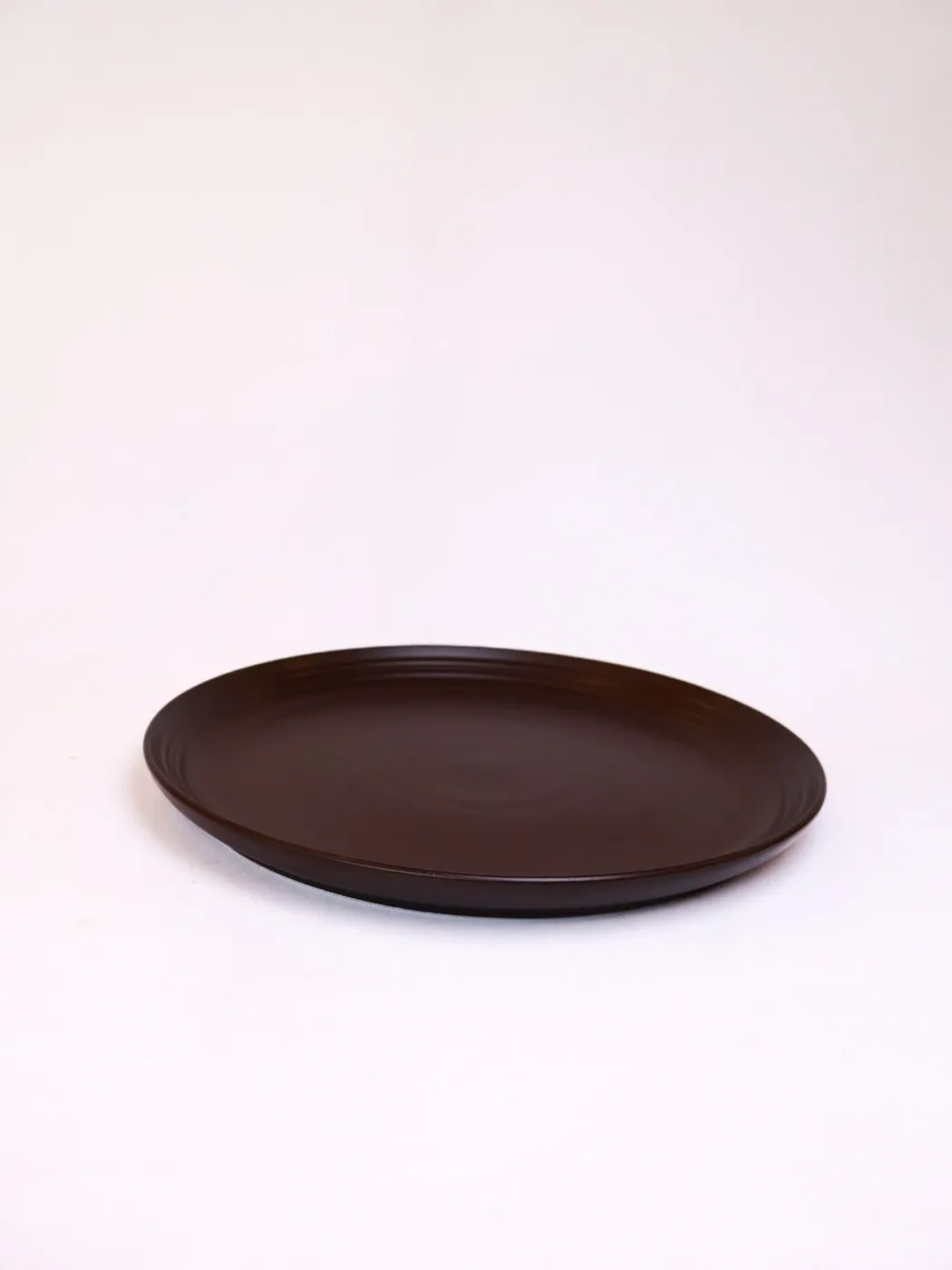Brown Saucer Plate