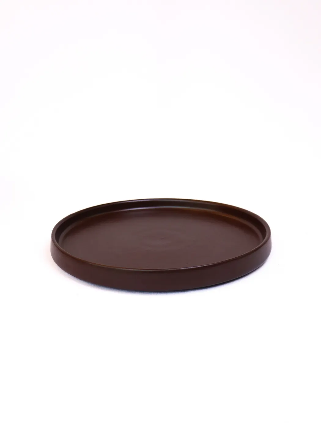 Dark Brown Flat Plate 2