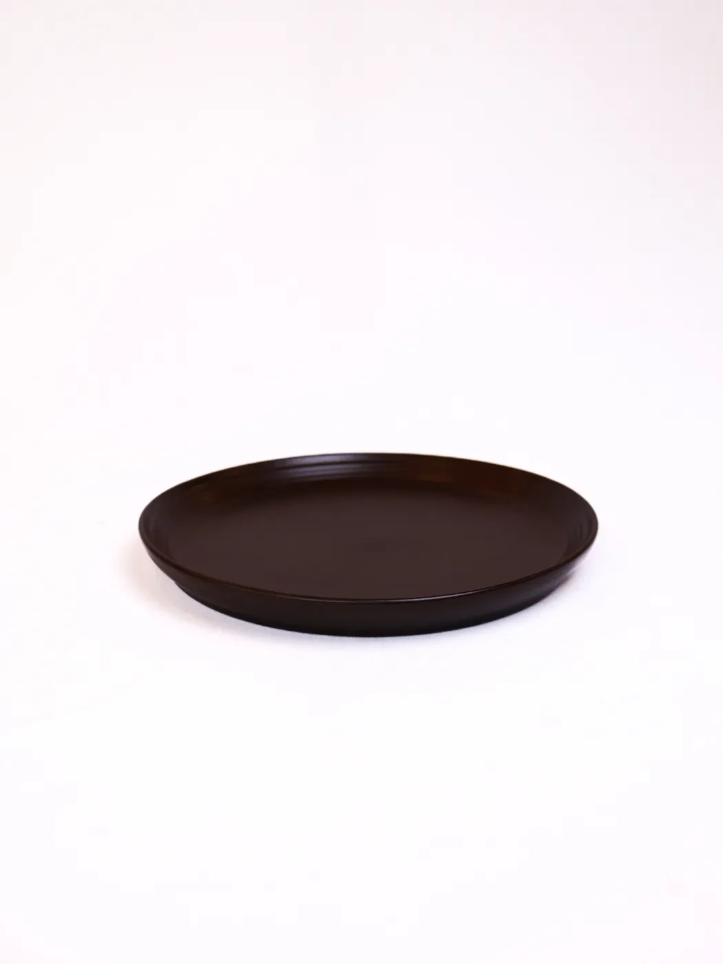 Dark Brown Quarter Plate