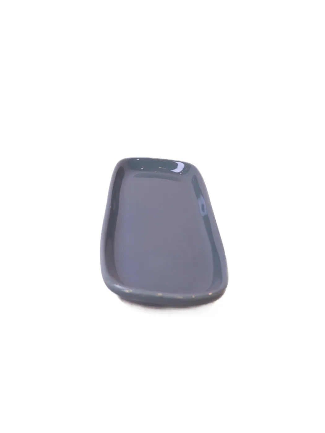 Dusty Blue Rectangular Serving Tray