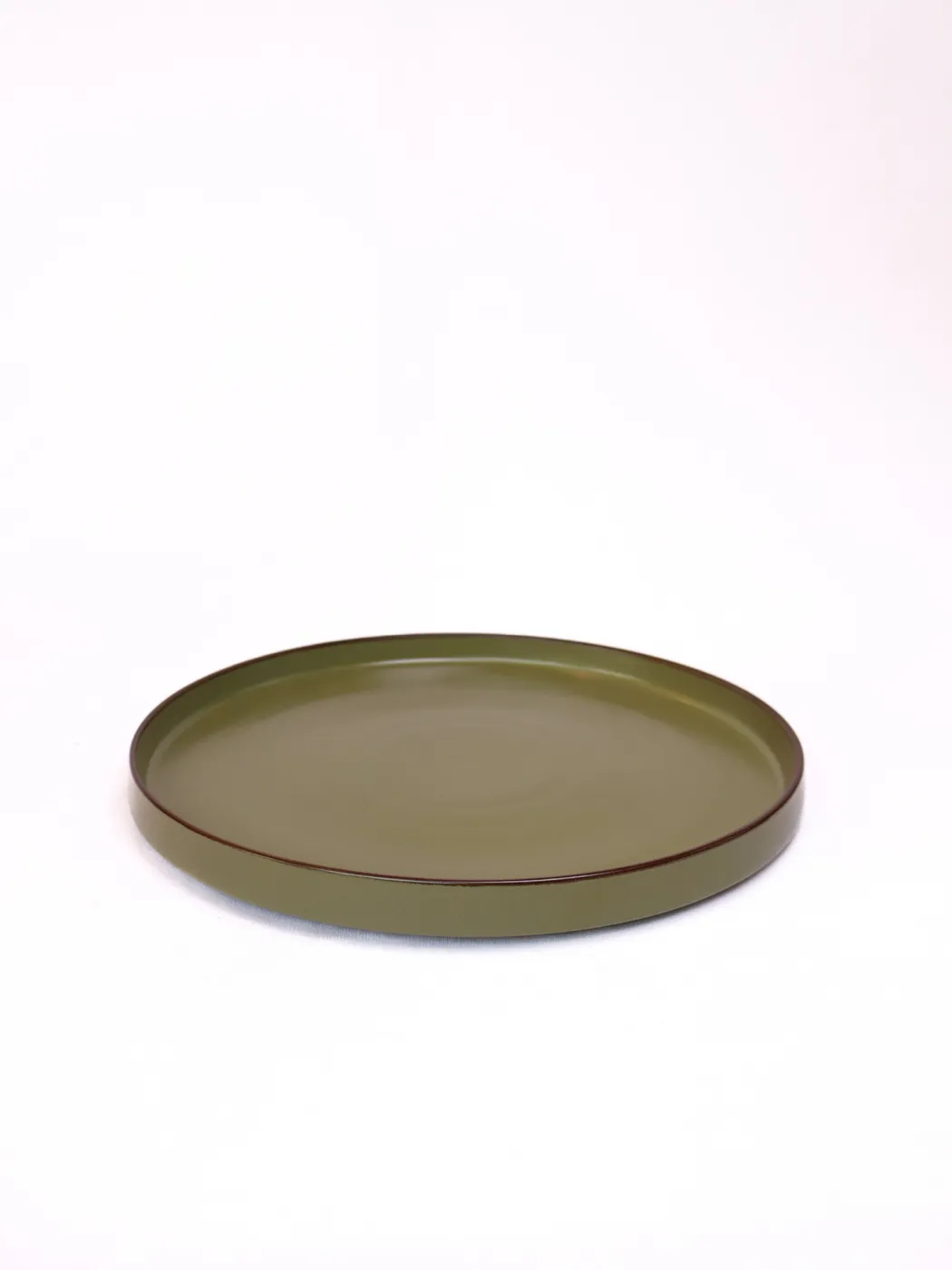 Green Big Flat Plate