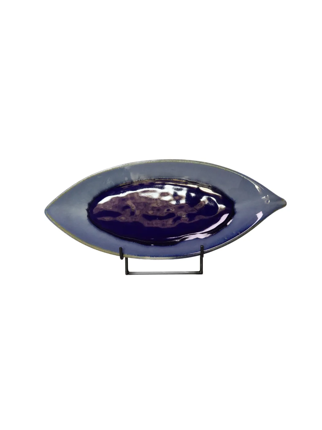 Indigo Blue Boat Platter