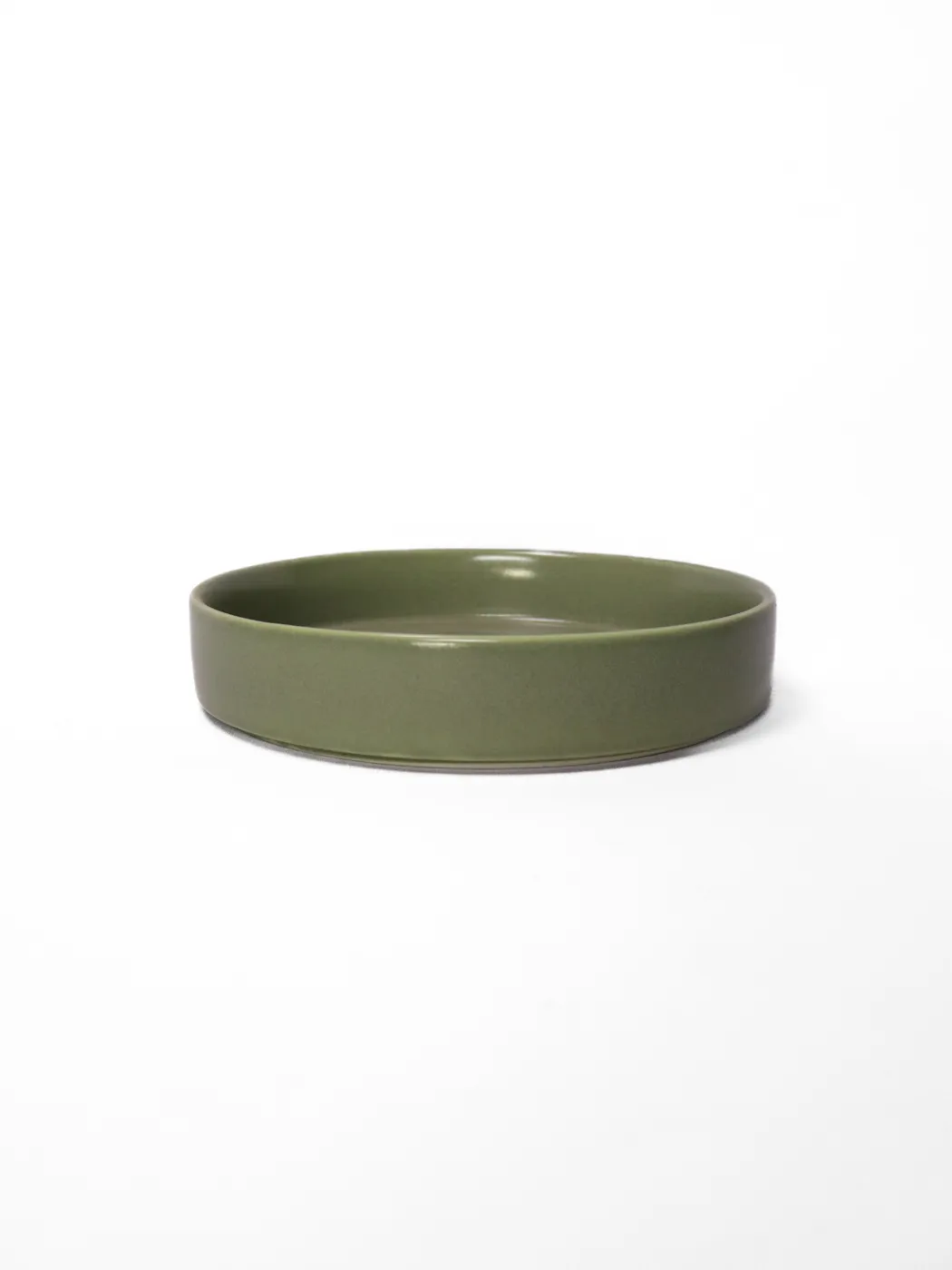 Olive Green Serving Plate 2