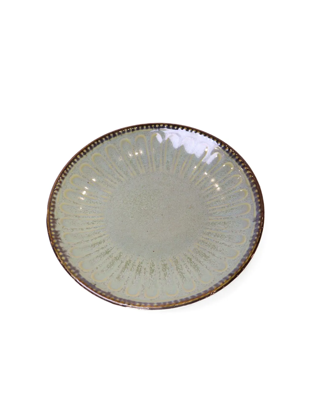 Reactive Glaze Plate