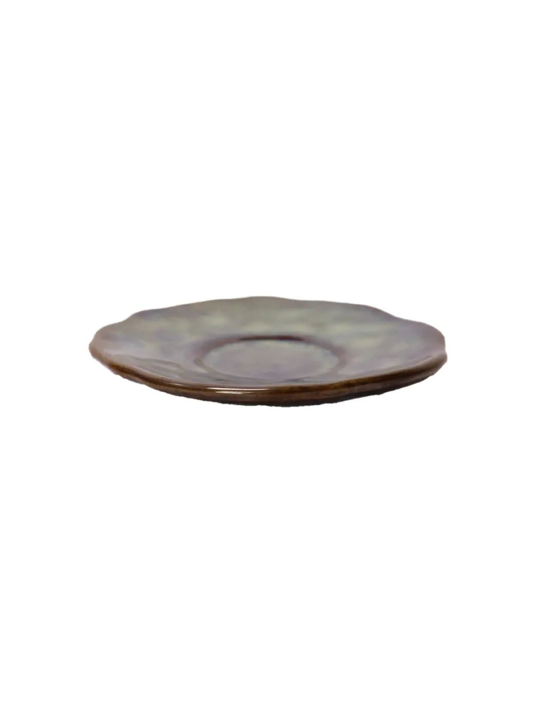 Reactive Glaze Saucer