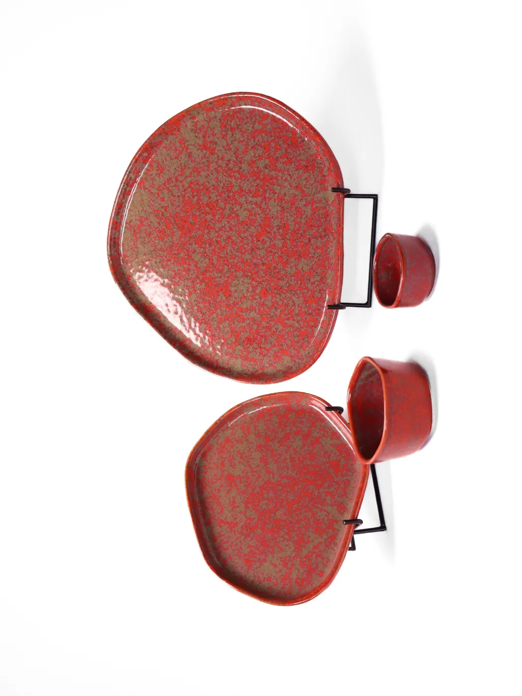 Rust Red Snack Platter