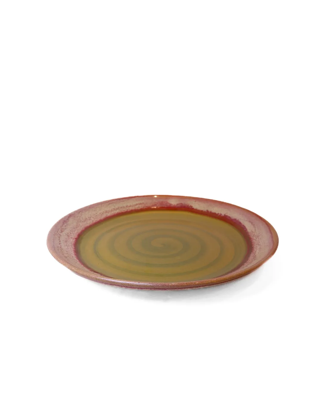 Warm Mustard Serving Plate
